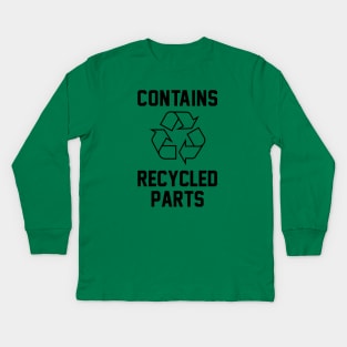 Contains Recycled Parts | Transplant Survivor Kids Long Sleeve T-Shirt